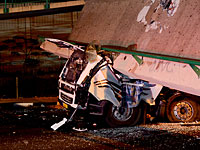 В результате обрушения моста на шоссе №4 погиб 58-летний Элихай Тадри 