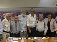 Моше Кахлон встретился с представителями русскоязычных пенсионеров