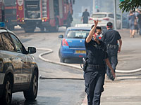 Возгорание кустарника возле 40-го шоссе: перекрыт подъезд к аэропорту Бен-Гурион