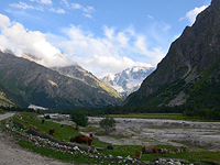 Из-за селя в Кабардино-Балкарии застряли сотни иностранцев