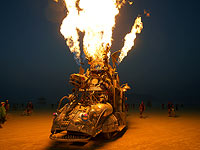 Burning Man: огненный фестиваль в пустыне Невады. Фоторепортаж 
