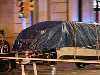 Автомобильный теракт в Барселоне. Фоторепортаж