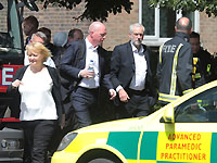 В городе на юго-востоке Англии горит многоквартирный дом