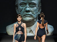 Неделя моды в Мадриде: вдохновленные Трампом. Фоторепортаж 
