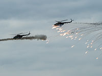 На маневрах