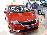 В Израиле стартуют продажи обновленного хэтчбека Skoda Rapid Spaceback