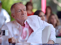 Хью Хефнер в 2013 году