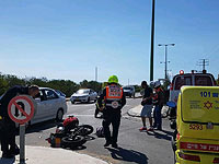 ДТП в Ашкелоне, два человека получили тяжелые травмы