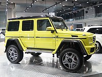 Mercedes-Benz снимает с конвейера самый экстремальный Geländewagen