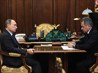 Владимир Путин и Сергей Шойгу
