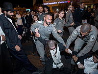 Ультраортодоксы против армии и полиции. Фоторепортаж
