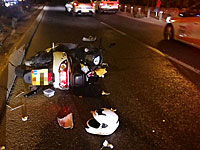 В Иерусалиме двое молодых людей попали в тяжелую аварию на мотоцикле