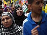 В центре Лондона проходит акция протеста против визита Нетаниягу