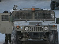 На севере Израиля перевернулся армейский внедорожник