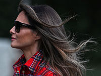 Загадка первой леди США: темные очки днем и ночью. Фоторепортаж