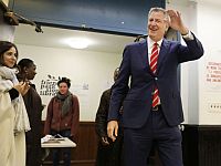 Мэр Нью-Йорка Билл Де Блазио переизбран на второй срок