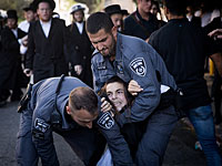 Ультраортодоксы устроили беспорядки у военкомата в Иерусалиме