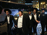 Акции протеста ультраортодоксов проходят в Иерусалиме, Бней-Браке и Бейт-Шемеше