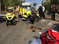 Задержан водитель грузовика, сбившего насмерть пожилого мужчину в Рамат-Гане