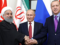 Переговоры в Сочи:  Путин принимает президентов Ирана и Турции 