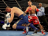 Бокс: россиянин Ковалев завоевал титул чемпиона мира, нокаутировав украинца Шабранского