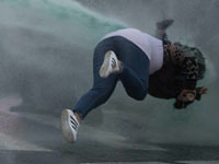 Применение водометов при разгоне акции протеста