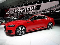 В Израиле стартовали продажи нового Audi RS5. Разгон от 0 до 100 км/ч – за 3,9 секунды