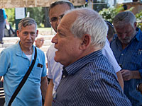 Хаим Кац и директор 