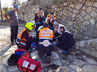 Рабочий получил тяжелые травмы в результате падения в Рамат-Гане