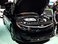 В Израиль прибыл гибридный седан Kia Optima