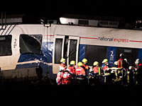 Под Дюссельдорфом произошло столкновение пассажирского и грузового поездов