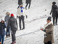 Заснеженный Хермон открыли для туристов