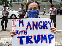 В Индонезии прошли акции протеста в связи с решением Трампа по Иерусалиму