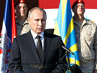 Владимир Путин на базе Хмеймим