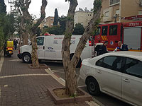 Пожар в Нагарии, мужчина в тяжелом состоянии