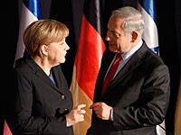 Состоялся телефонный разговор между Нетаниягу и Меркель