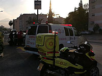 В Кирьят-Яме автомобиль сбил пожилого мужчину, пострадавший в тяжелом состоянии