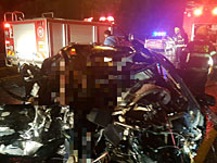 Тяжелая авария в Вади-Аре: двое погибших, трое в тяжелом состоянии