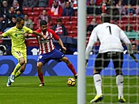 После возвращения Диего Коста забил первый гол и получил первую красную карточку