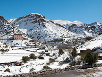 Пустыня Сахара покрылась снегом – второй раз за последние 40 лет 