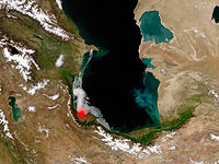 На Каспии врезался в волнолом новейший иранский фрегат