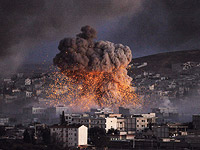 Вооруженные силы Турции возобновили обстрел позиций курдов в регионе Африн