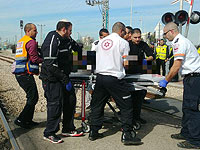 Поезд насмерть сбил женщину в Рамле