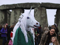 Перерождение Солнца: обряд друидов в Стоунхендже. Фоторепортаж
