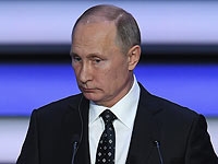 В Нью-Йорке выставлен сделанный из гильз двухметровый портрет Путина
