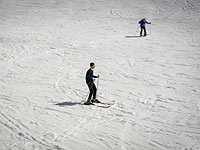 Курорт Хермон впервые в этом году открылся для горнолыжников