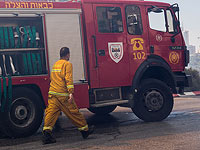 В Гильбоа загорелся школьный автобус, двое пострадавших