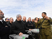Члены военно-политического кабинета посетили северную границу Израиля
