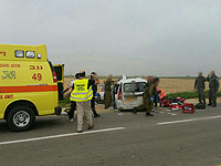 Пять человек пострадали в ДТП на севере Негева