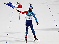 Биатлон: победителем гонки преследования стал легендарный Мартен Фуркад